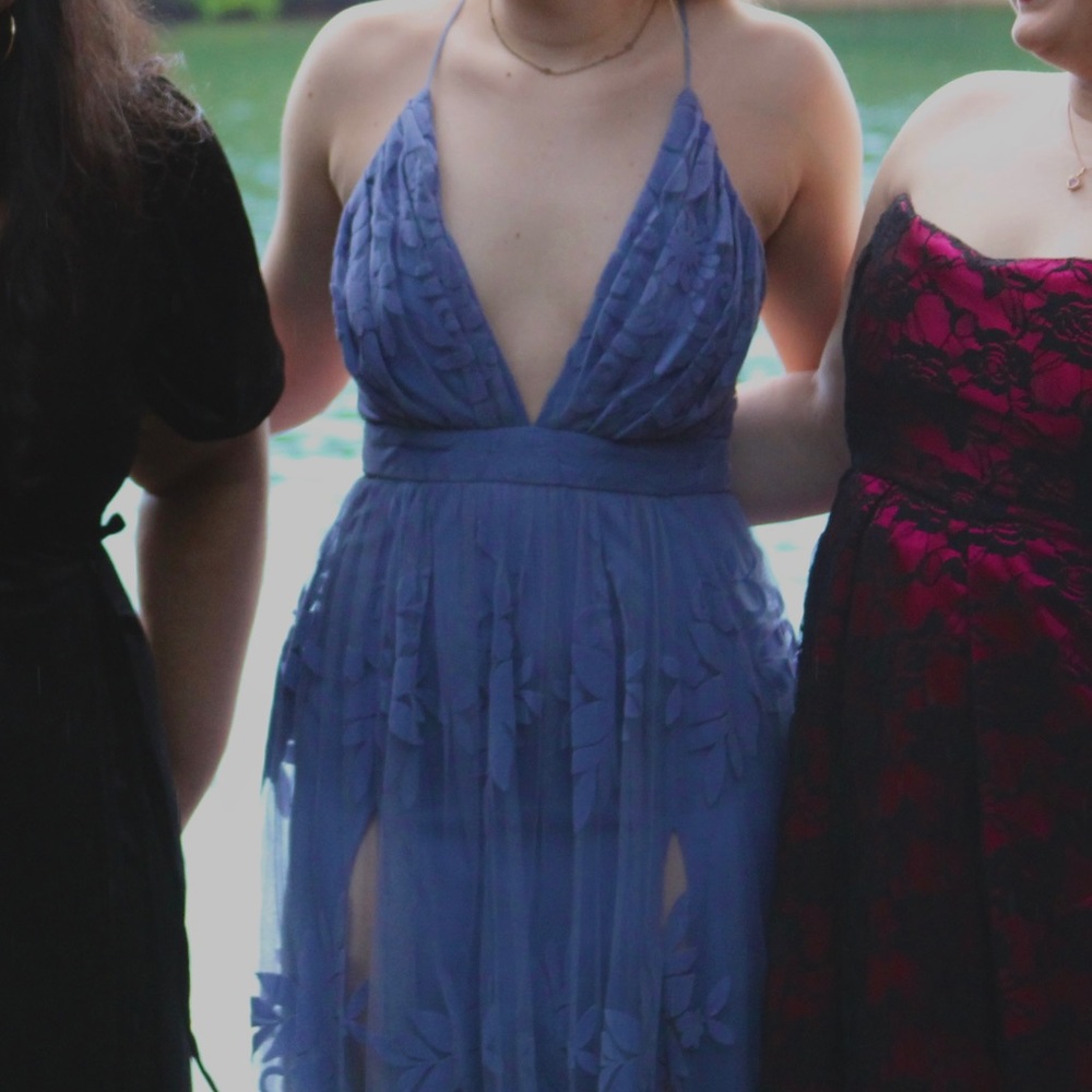 Blue Windsor long dress
